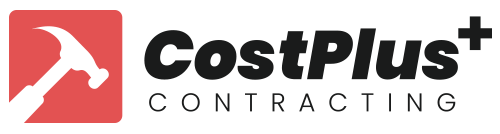 Cost Plus Contracting Logo - B